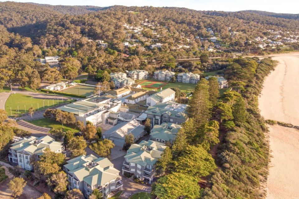 Mantra Lorne Aerial Shot