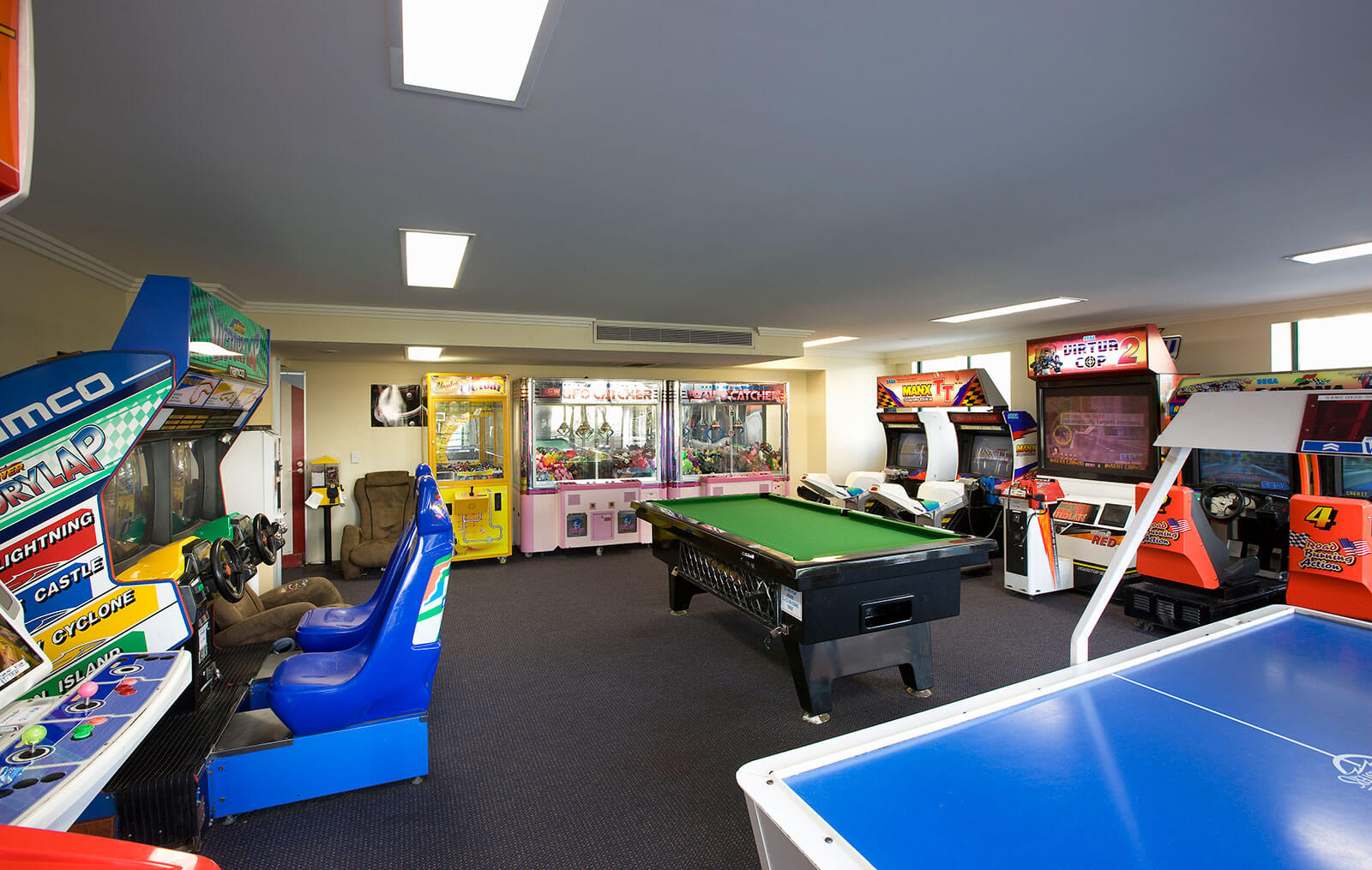 Games room, Mantra Crown Towers