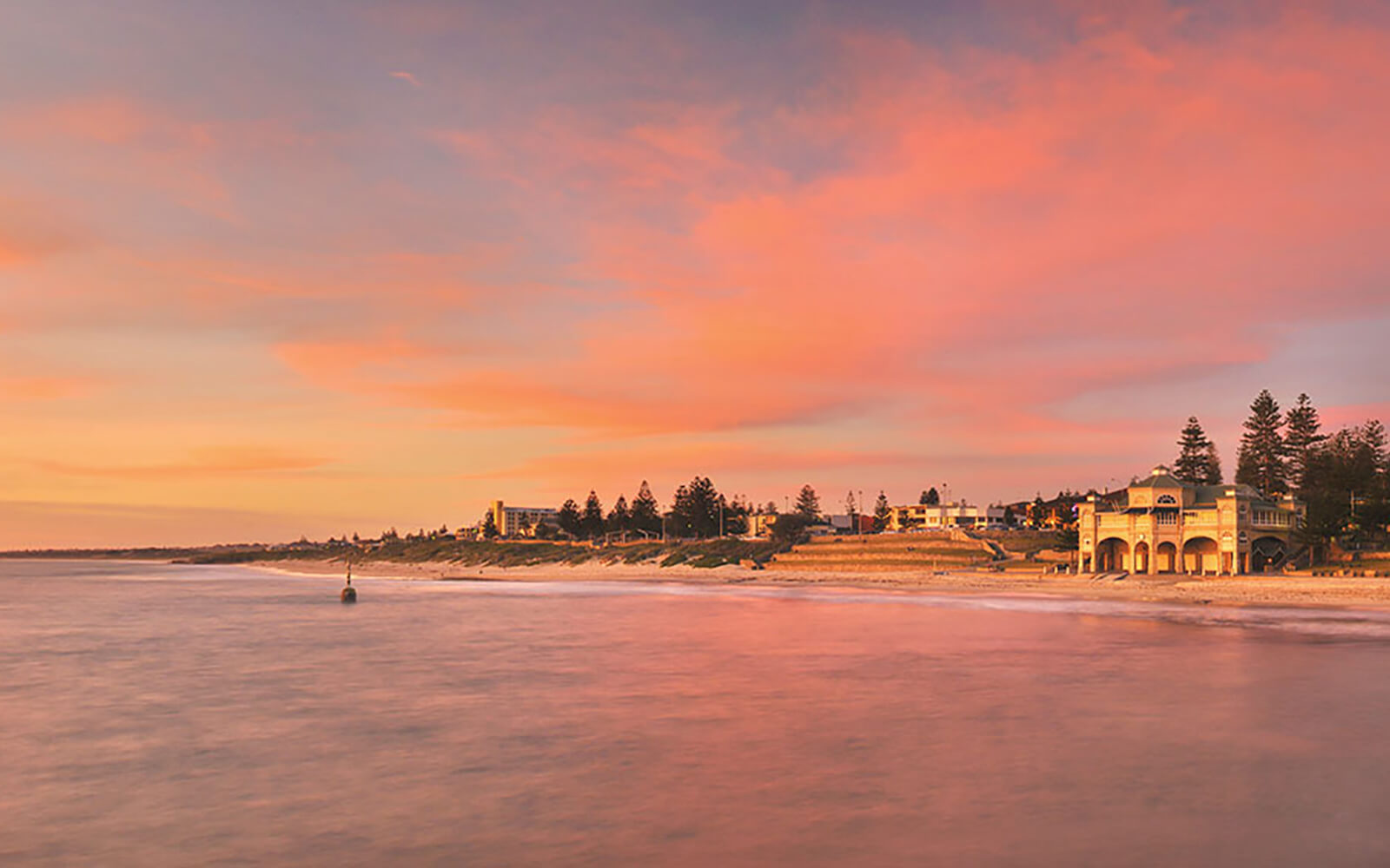 Sunset over  Cottesloe Beach, Perth