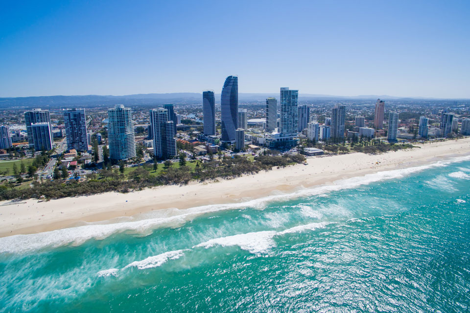 Helicopter tours on the Gold Coast