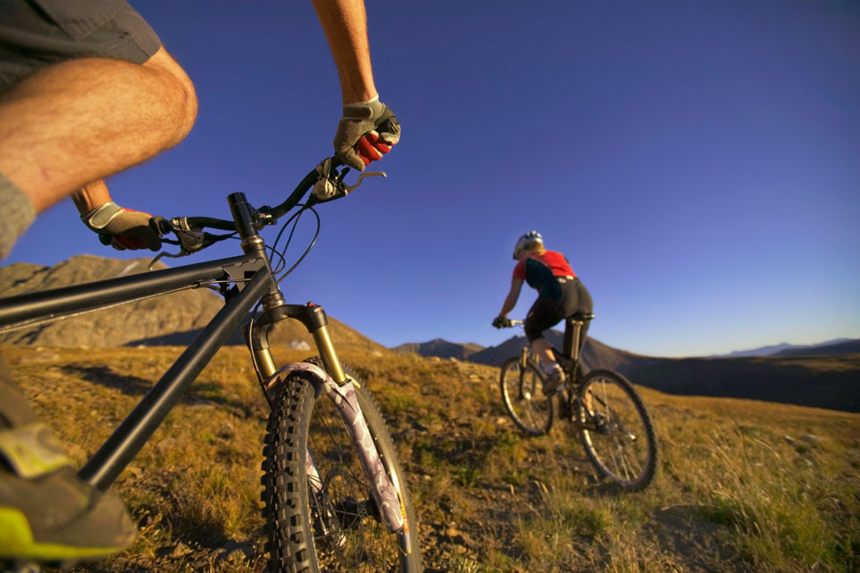 Take a bike tour around Christchurch Sourthern Alps