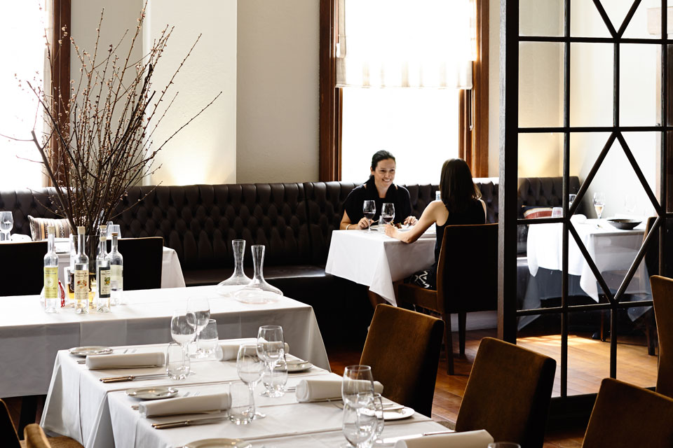Dining at Peppers Mineral Springs in Daylesford